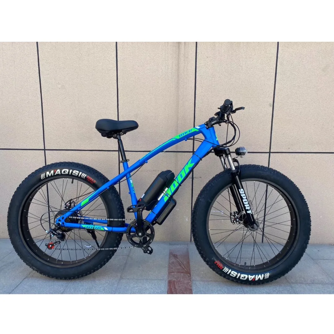  Очень популярный велосипед с широким диапазоном DOOK Fat Tire 500 Вт 48 В литиевая батарея горный электрический электровелосипед