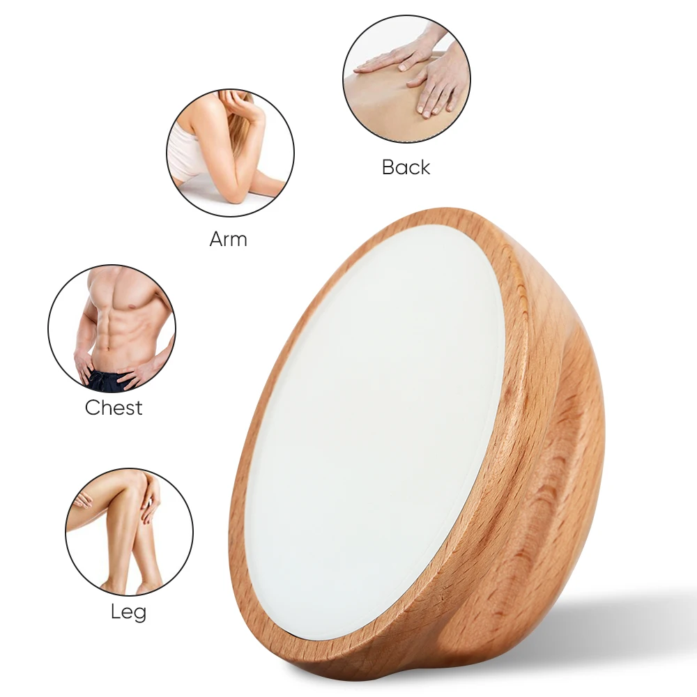 ONU Design Wood Crystal Hair Eraser for Women Glass Crystal Hair Remover Nano Crystal Hair Removal