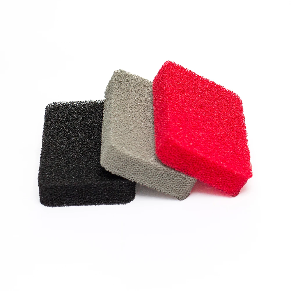 Kitchen Cleaning Silicone Sponges Two-Sided Sponge Scrubber High Density Foam Sponge