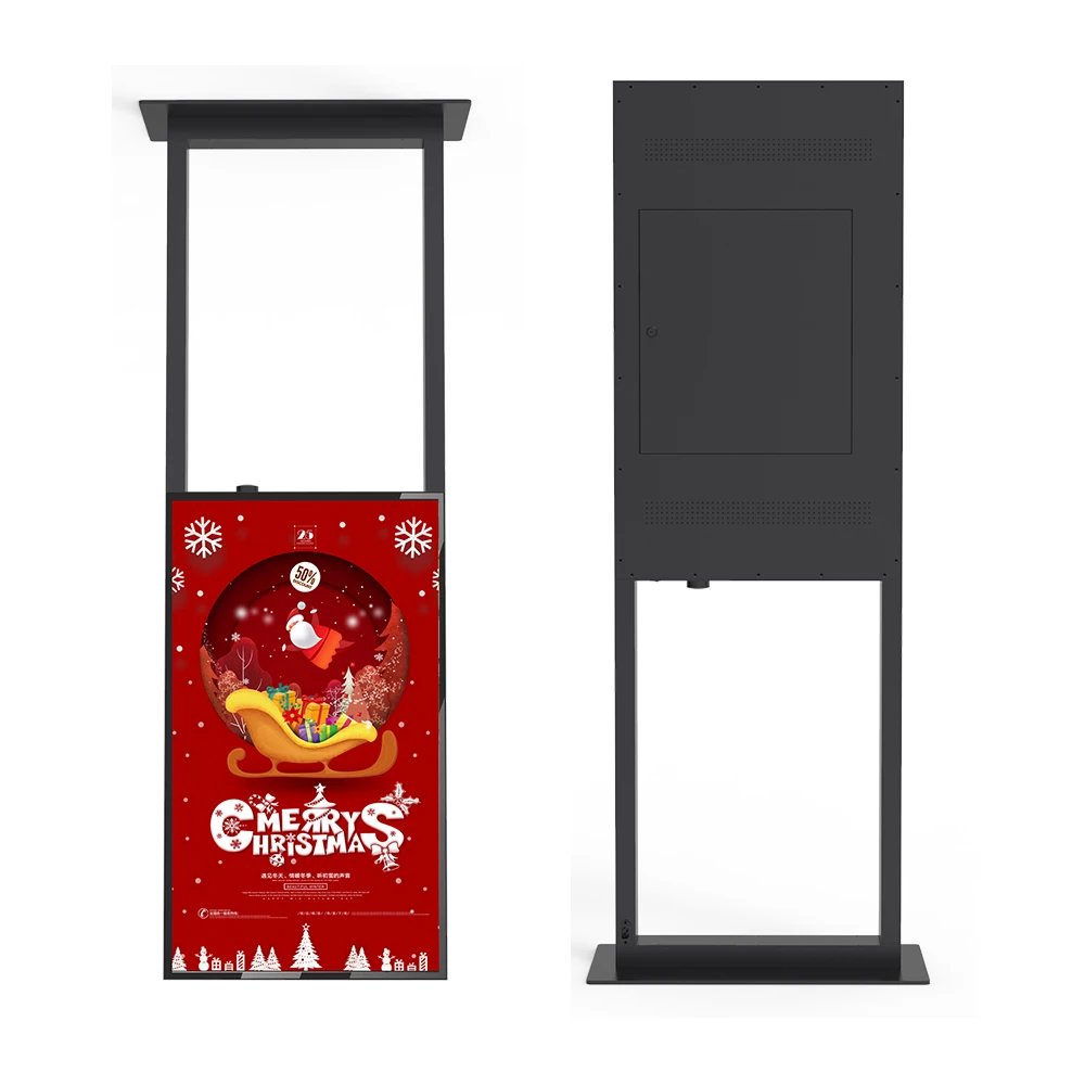 32 43 inch elevator Window advertising lg electronic wall retail display 55 Inch Full Color 4g Kiosk Advertising totoem android