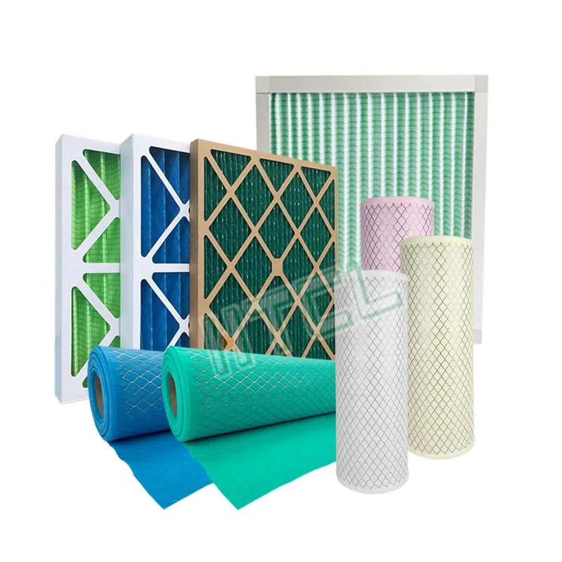 High Quality Merv 8-14 Polyester Fiber Ventilation Pre-filter Laminated Mesh Air Filter Media Roll For Air Ventilation System
