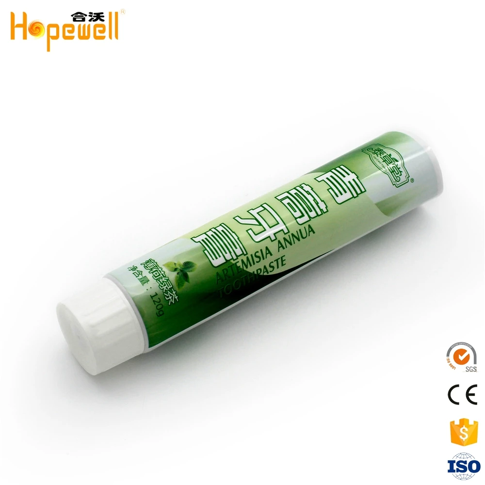 
Guangzhou manufacturer empty soft tooth gel abl cosmetic toothpaste aluminum laminated tube 