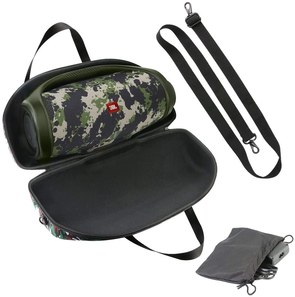 Fumao Hard Travel case for JBL Boombox 2 Waterproof Portable Wireless Speaker (Camouflage Case for Boombox 2)