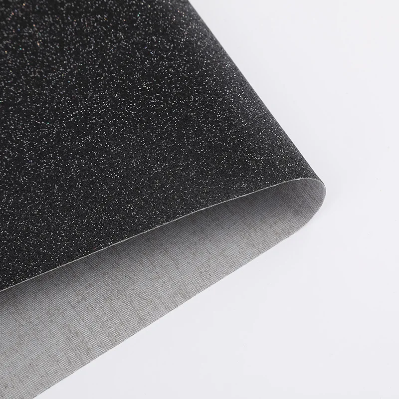 6P passed ECO silver glitter fabric for shoes fabric wholesale chunky glitter tulle mesh luxury dress polyester fabric