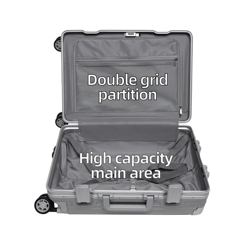 Student luggage 20-inch large capacity luggage case 20 business simple Fingerprint Lock suitcase luggage travel bags