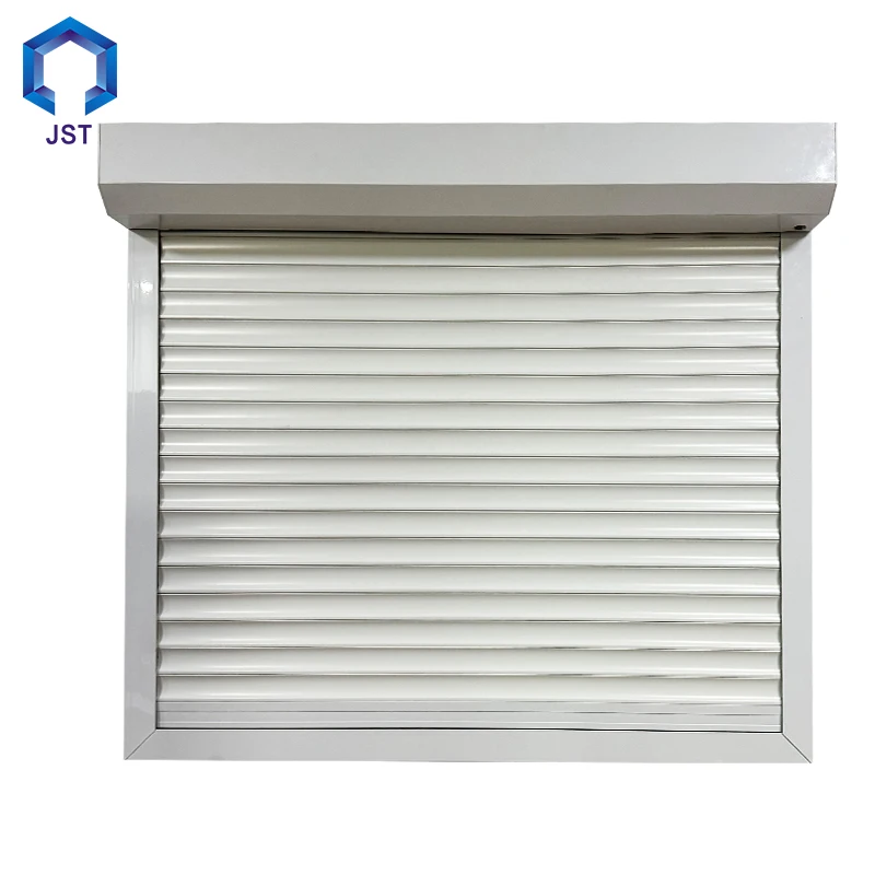 High Quality Thermal Insulation Electric Window Aluminium White Customized Horizontal  Roller Shutter