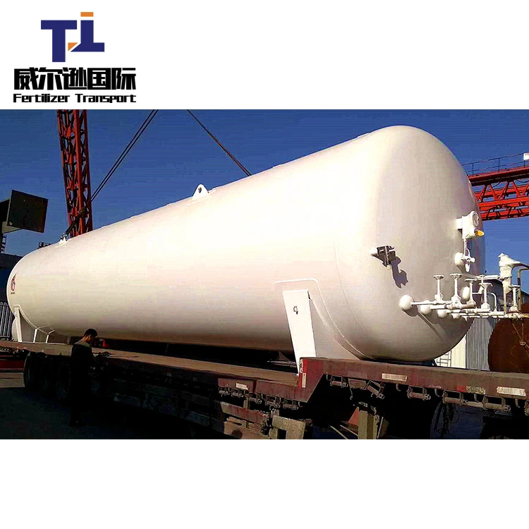 Large capacity 28cbm tank container Liquid gas safe transport tank container