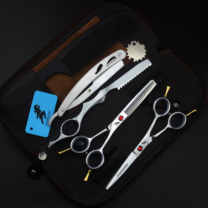 Изысканно 5,5 дюймов FMA-09Hair ножницы для парикмахеров Парикмахерская ножницы для стрижки волос набор