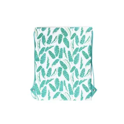 HSI A047200157AA BSCI Factory custom logo sports backpack 300D polyester drawstring bag printing for promotional