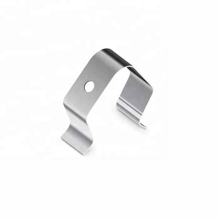 Custom Stamping Leaf Spring Steel Metal Contact smd pcb Terminal Battery Clip Steel Spring