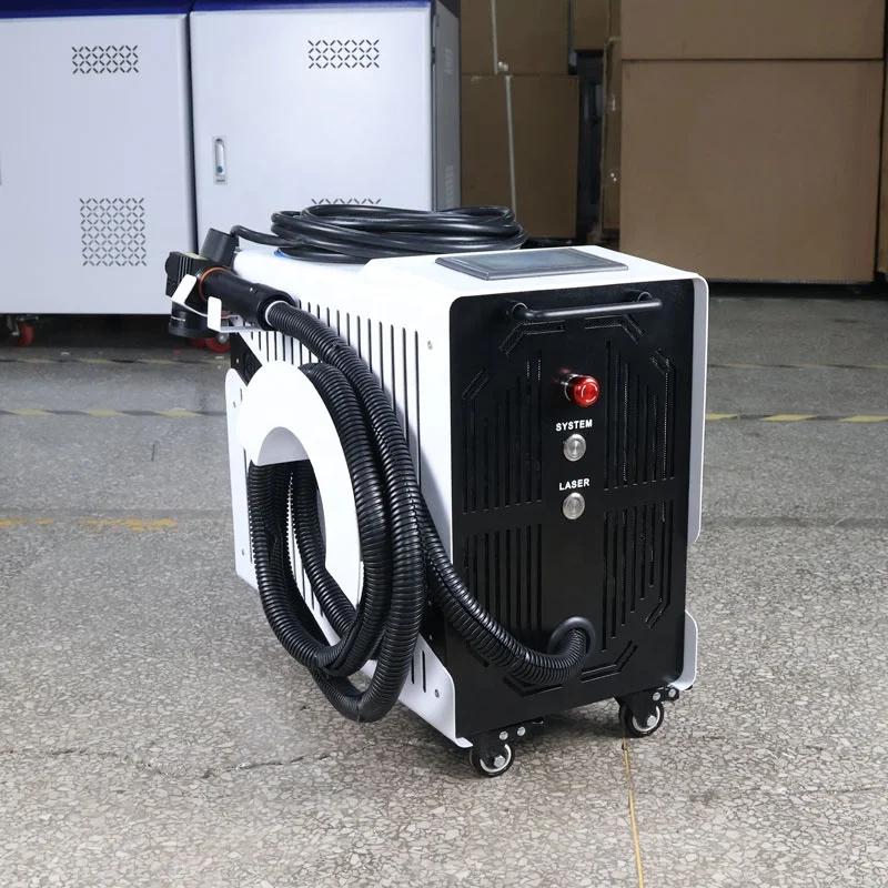 Handheld laser rust pulse laser cleaner 300W 500W 1000w High Power Pulse Laser Cleaning Machine for sale