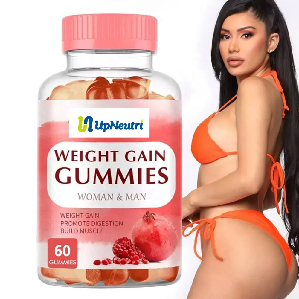 GMP Factory Certification Fully Qualified Weight Gain Supplement Boost Appetite Gain Weight Gummies