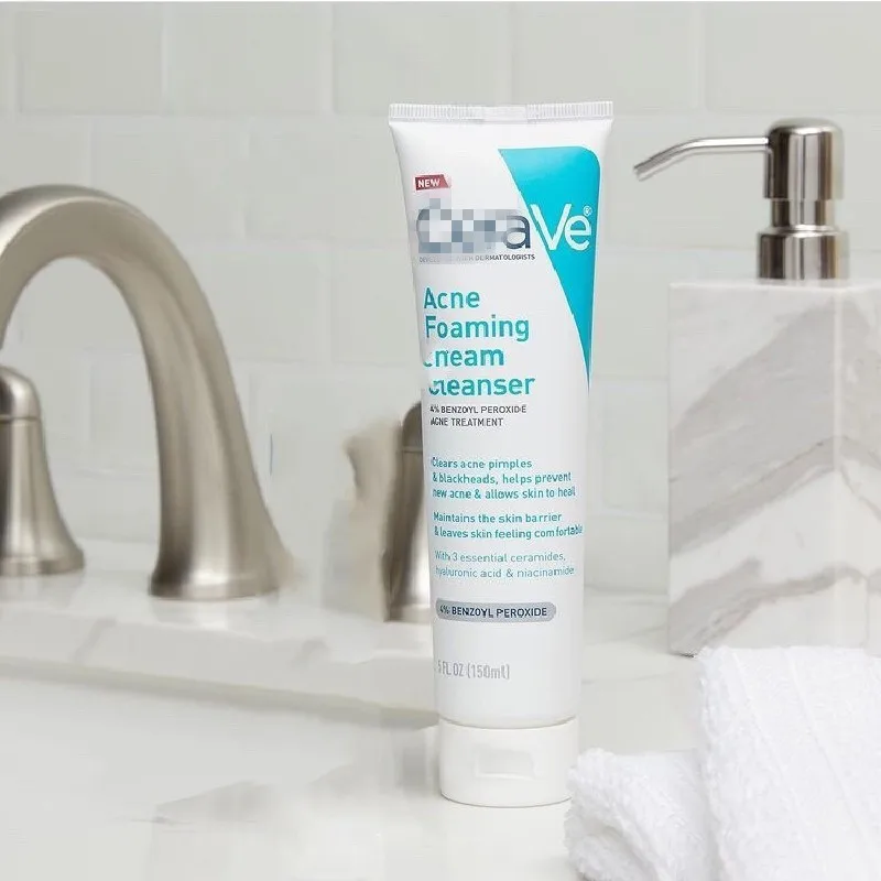 CeraV e products  acne cleansing deep anti-acne 4% benzoyl peroxide deep cleansing cleanser 150ml