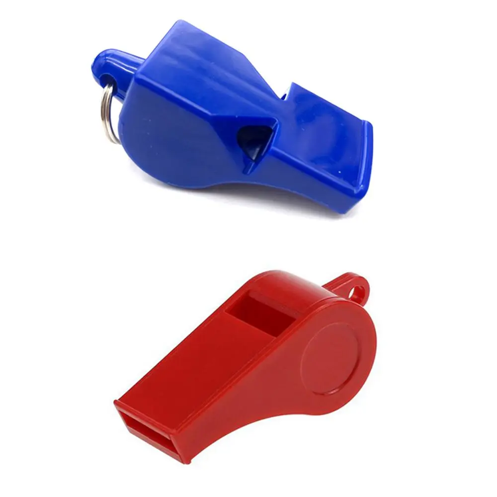 Emergency Survival Kids Toys ABS Material Sports Training Safety FOX Whistles with Lanyard