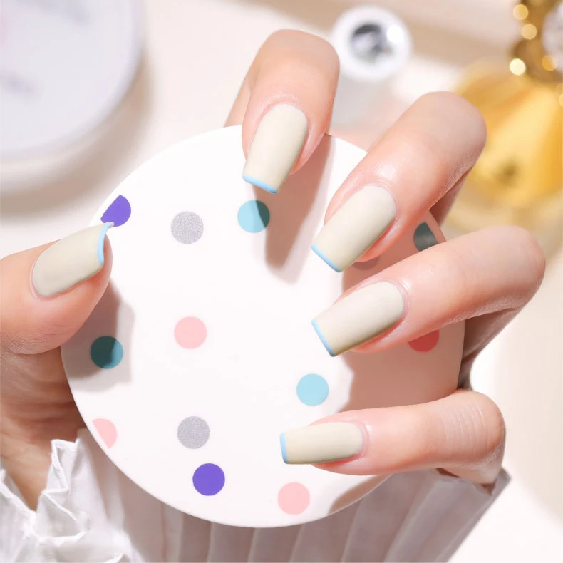 Factory wholesale uv gel polish kit 2023 hot sale full set with gift water base peel off base coat topcoat nails uv gel polish