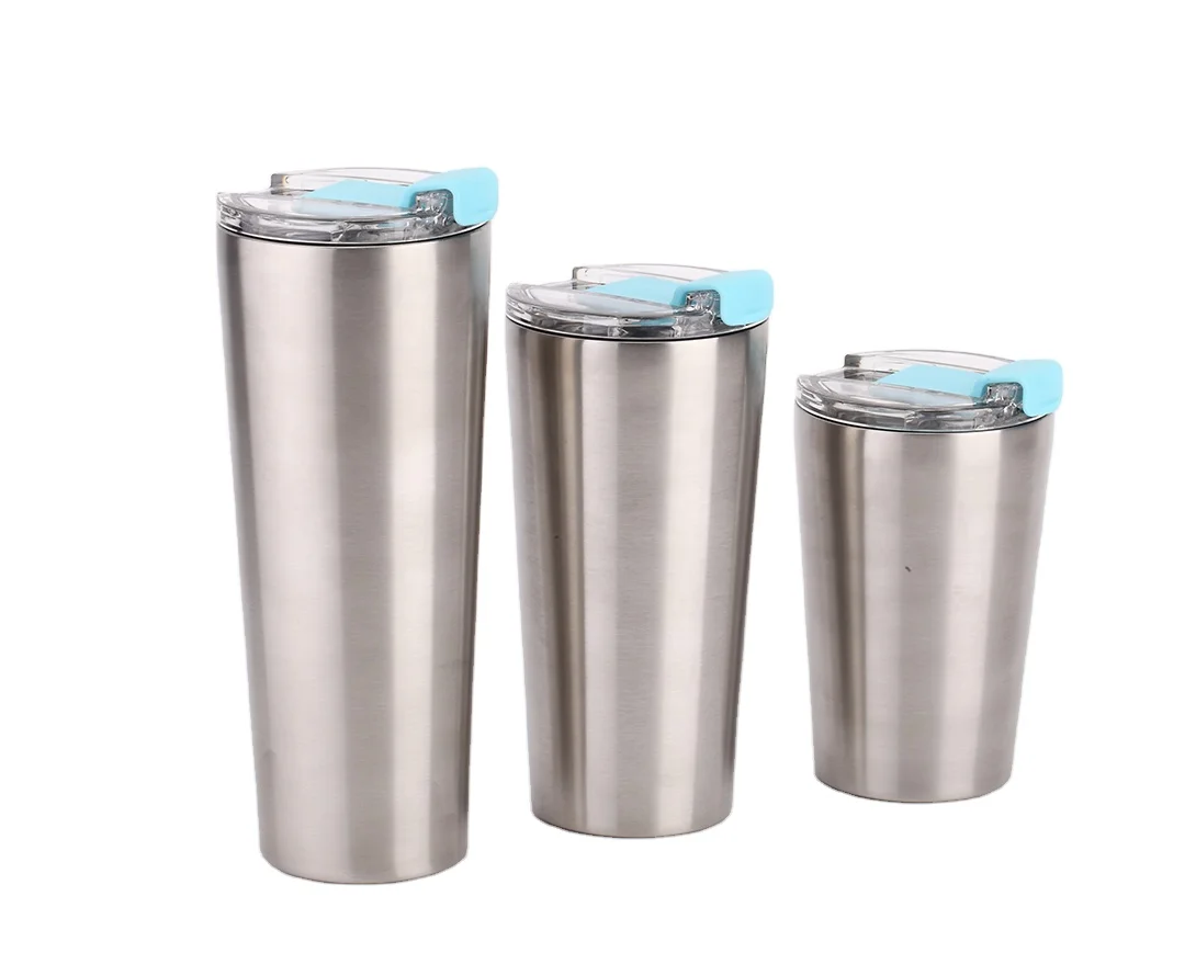 
2021 Double Wall Stainless Steel 480ml Coffee Metal Thermal Mug Thermos 