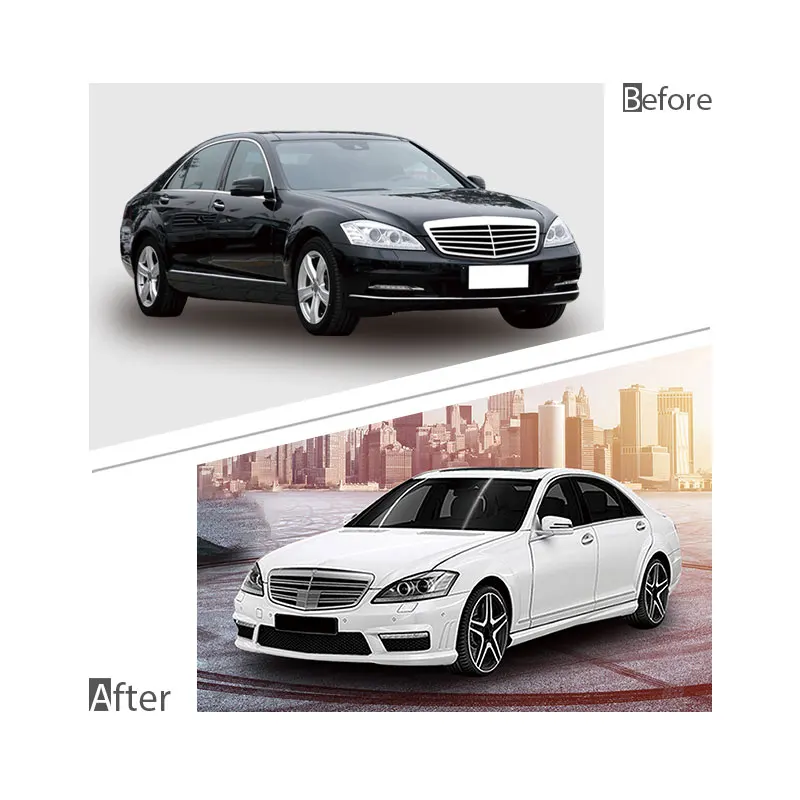 GBT High Quality Fast Shipping upgrade kits w221 amg style body kits for w221 amg s65 facelift for benz s class w221 mercedes s class body kits