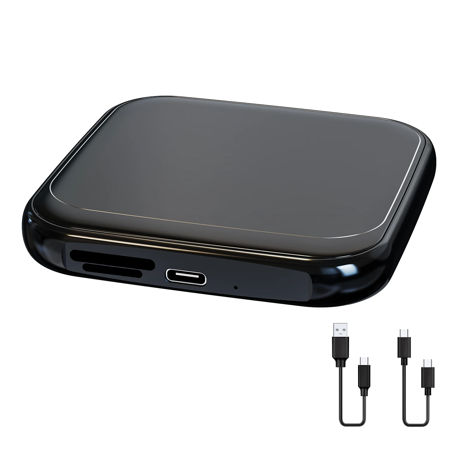 CarPlay Mini Ai Box Andoroid 12 Беспроводной Android авто для Audi Mazda Toyota Benz Youtube Netflix 4G LTE GPS 4 Гб + 64 ГБ
