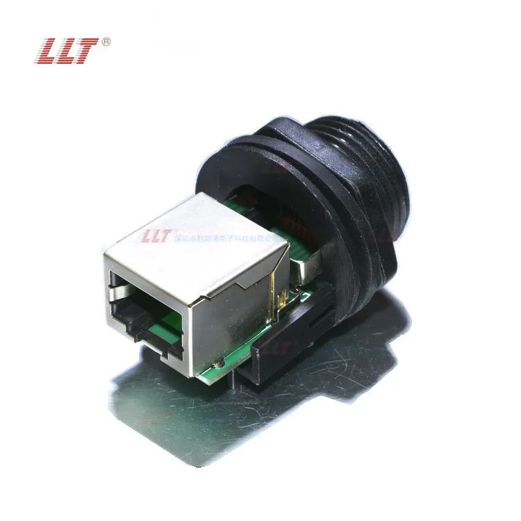 Разъем CAT 5E 6 RJ45 IP67 сигнальная розетка для Ethernet водонепроницаемый