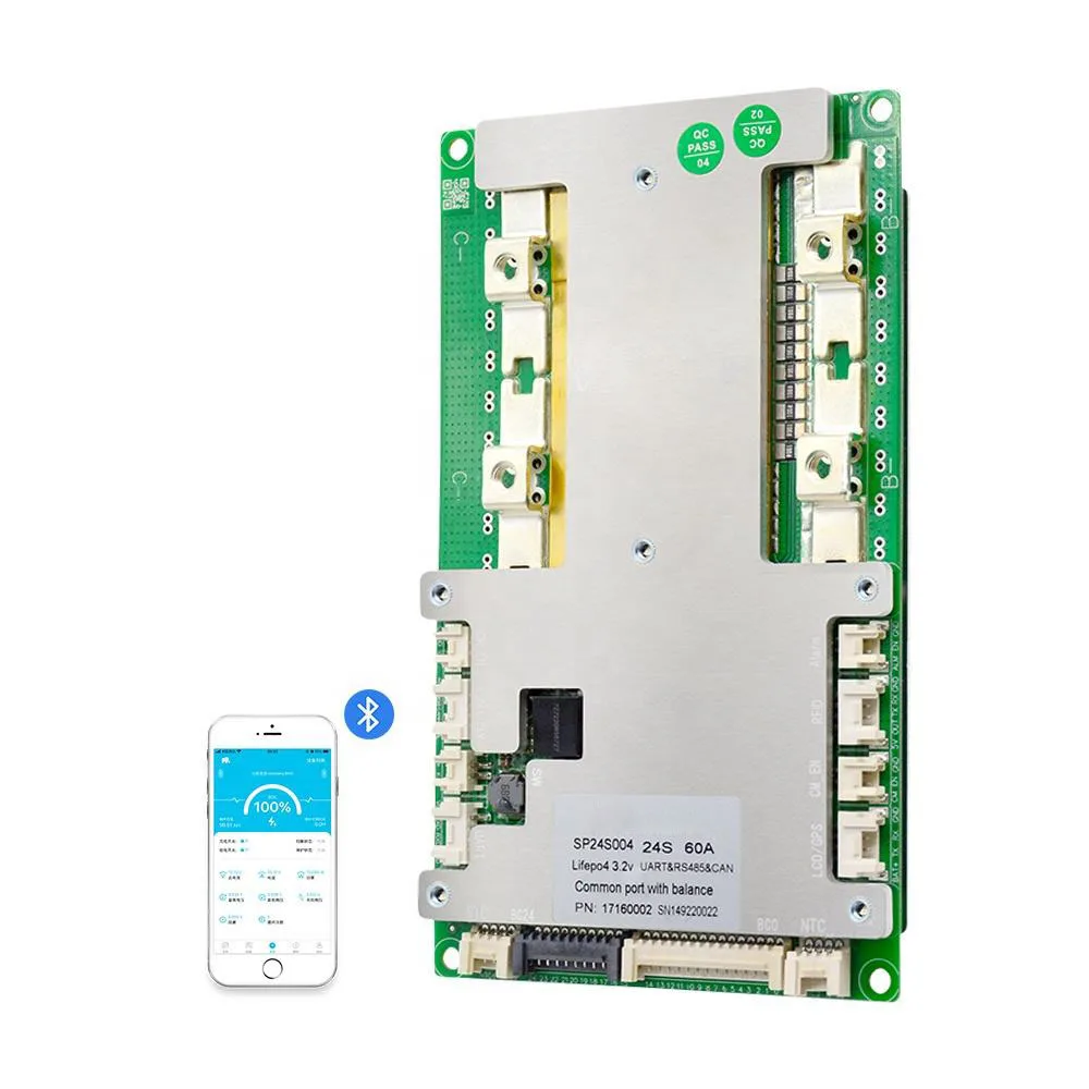 AP21S002 Build-in BT 7S-21S 8S 10S 13S 14S 15S 16S 20S LiFePO4 Li-ion Smart BMS 200A 300A with UART RS485 CAN