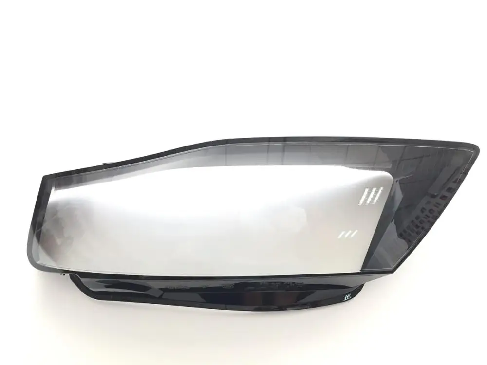 for Audi A4 B8 headlights glass lens cover front 2007 2008 2009 2012 plastic shell lens  replacement