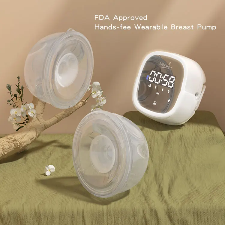 Baby Care New Collection Cup Hands Free Breast Pump Electric OEM BPA Free Customized Double Silicone Electric Breastpump