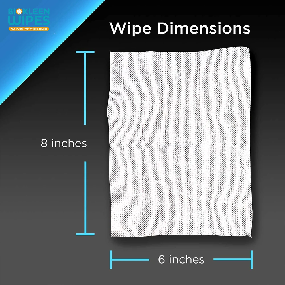 Biokleen OEM 20 Count Powerful Cleaner Removes Grime Dirt Sweat Unscented Golf Club Grip Cleaning Wipes