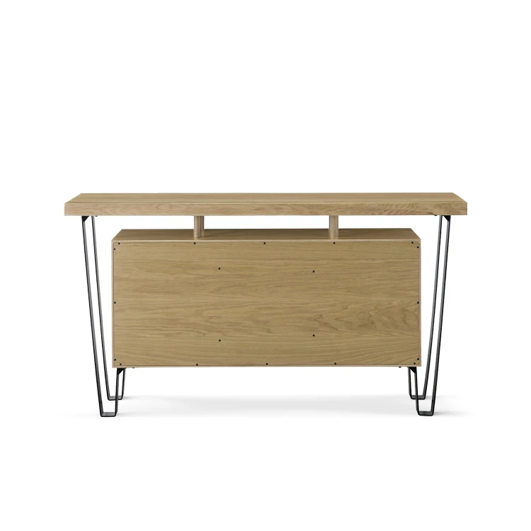 China Manufacturer High End Dining Furniture Modern Metal-Wood Sideboard