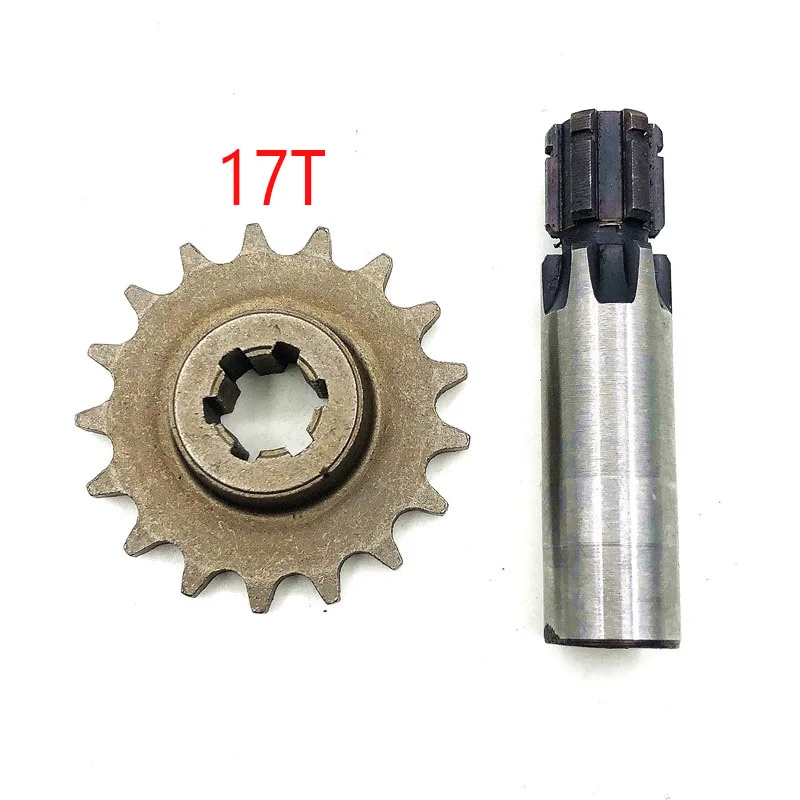 Clutch Drum Gear Box Sprocket Axle fit 49cc Engine 11 14 17 20 tooth Gear Box for Scooter