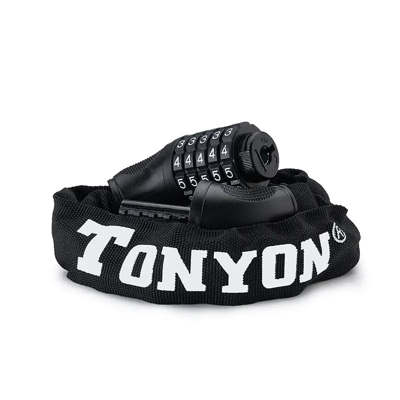 Tonyon Customizable Durable Bike Anti-theft Heavy Cycle Lock Motorcycle Bicycle Chain Lock