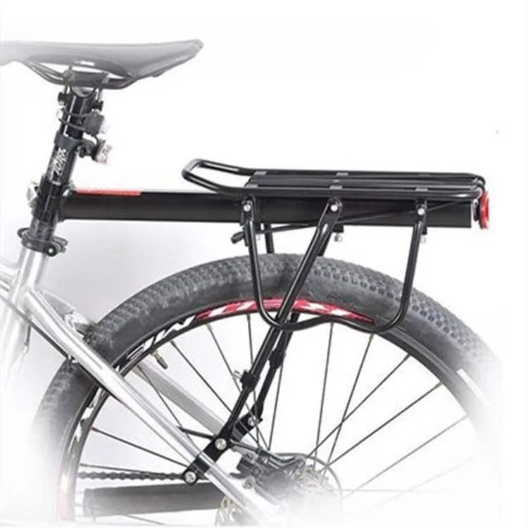 Bicycle  Mountain Bike Cycling Rack Quick Release Aluminum Rear Disc Brake V Brake Clothes Rack