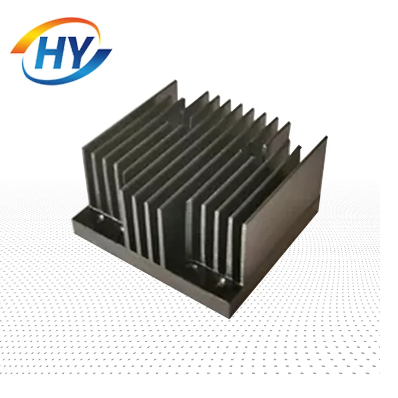 China Supplier Aluminum Extrusion Profiles Customized 6063 Anodized Aluminum Profiles Heatsink For CPU Cooler
