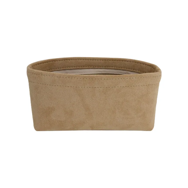 OEM ODM luxury bag accessories Alcantara bag organizer insert handbag purse felt bag organizer