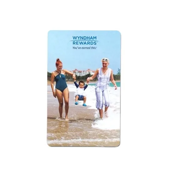 New Version Full Card Printing Rfid Hotel Key Card 13.56 Mhz 1k Ev1 Smart Rfid Hotel Card Biodegradable Hotel Keycards