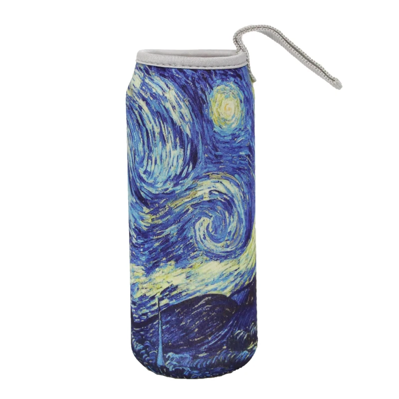 Fashion folding Waterproof cover water neoprene bottle sleeve holder