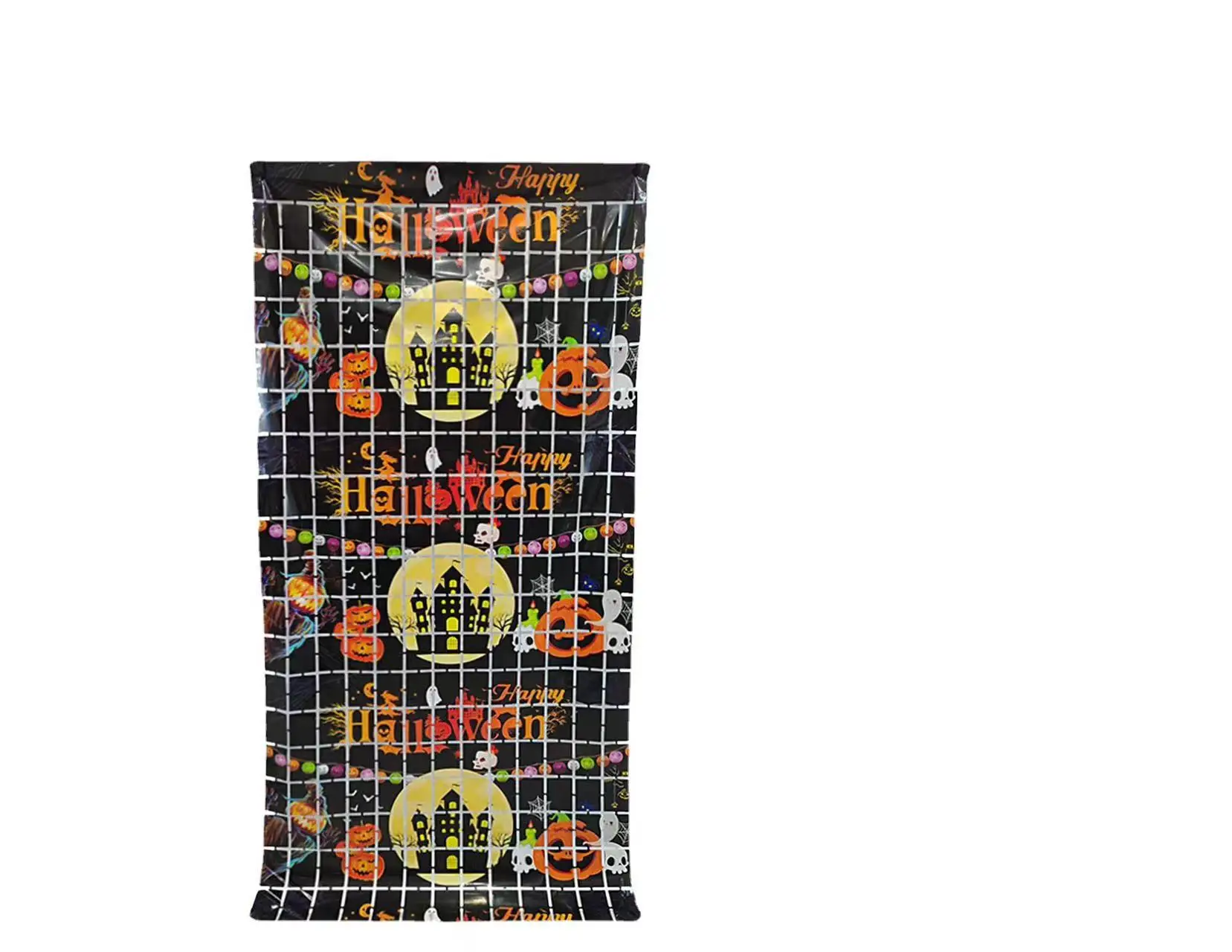 Halloween Party Rain Curtain Wall Plastic Layout Decorations