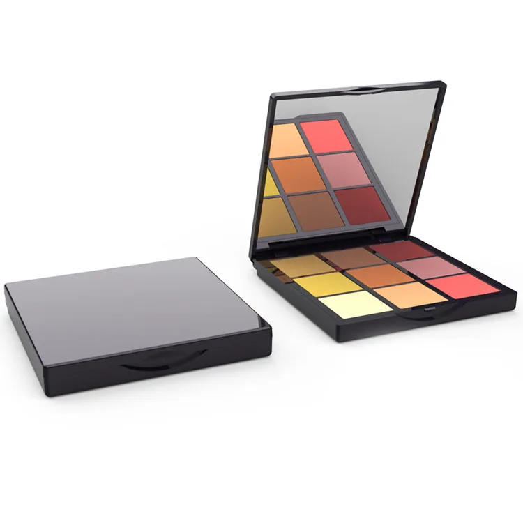 Sungpower Oem Accept 2021 Fashion Makeup Hot Selling Box Compact Powder Packaging Special Custom Eyeshadow Container