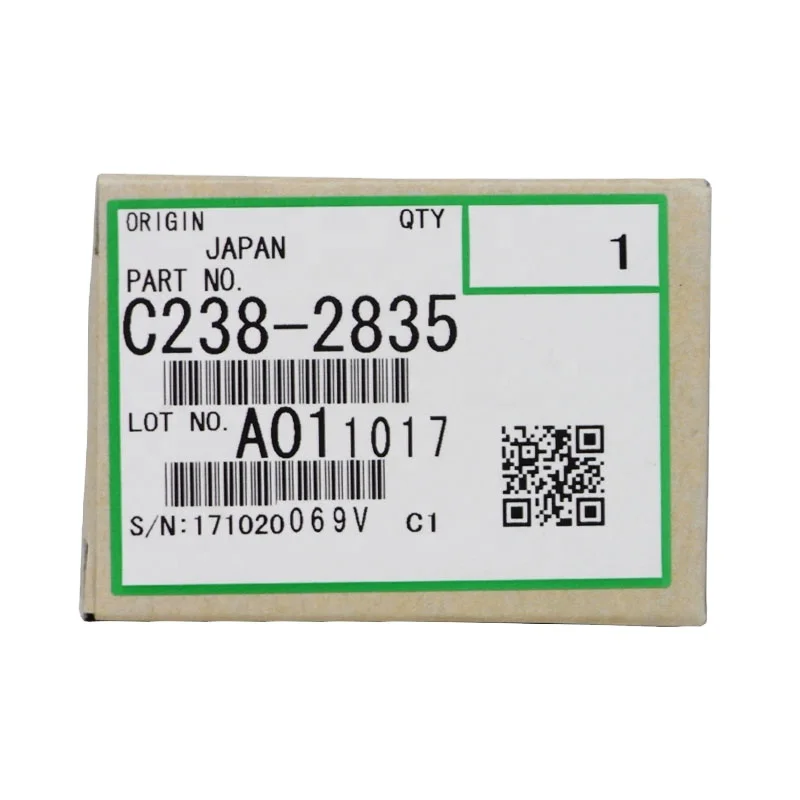 Original duplicator spare parts C238-2835 pickup roller for JP 2800,2810,3000,3800,3810P,4500,4510P,4000, DX 4443,4542