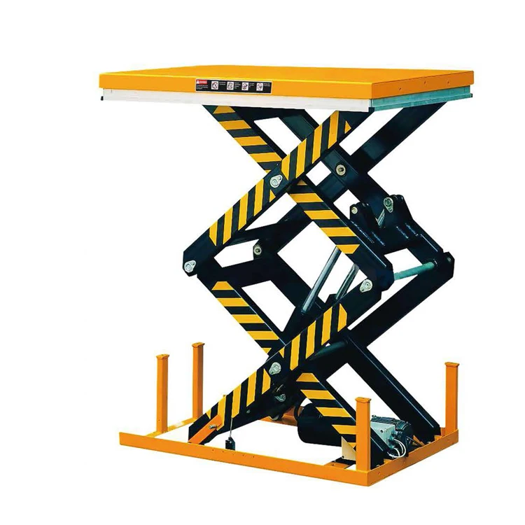small hydraulic electric fixed scissor  lift desk