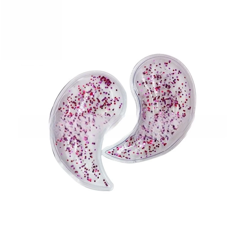 Factory Custom Mini Gel ice pack Reusable cooling gel eye pads hot cold compress for Puffy Eyes Dark Circles