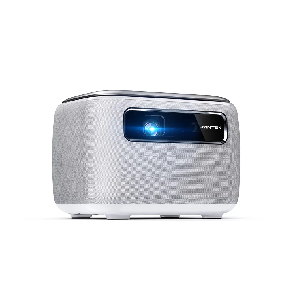 Newest Byintek R20 3D Smart Android Portable Hologram Mini Projector 4K Wifi Battery  Auto Focus dlp Home Cinema Projector