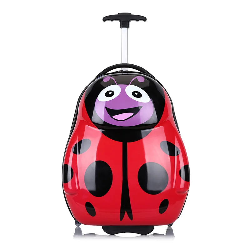 Wholesale ABS PC Travel Trolley Luggage Cute Kids Bag Children Trolley Case