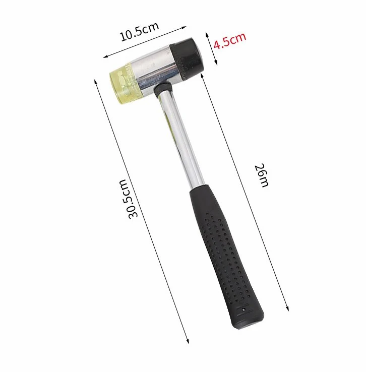 
China manufacturer Low price rubber hammers with wooden handle with best quality 