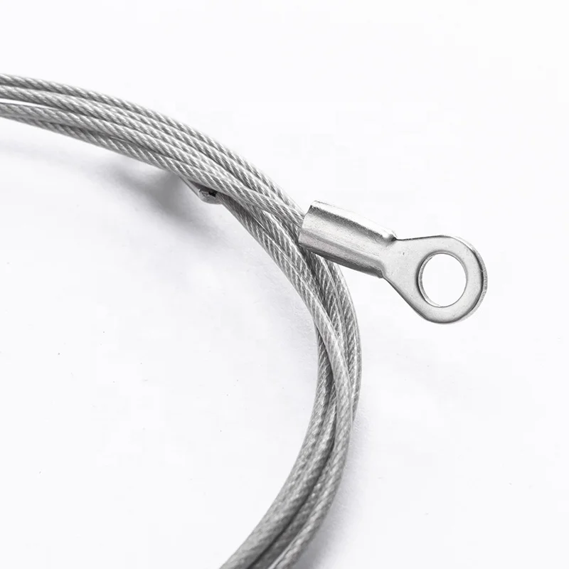 C-Pin, подвесная вешалка для проводов из нержавеющей стали на заказ, подвесная вешалка для проводов, Потолочная СТАЛЬНАЯ ВЕРЕВКА с концами-петлями