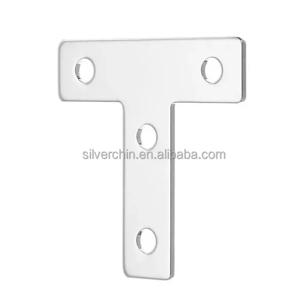Custom Aluminium Joining Plate Connecting Plates For T-slotted Door And Window Aluminium Profile