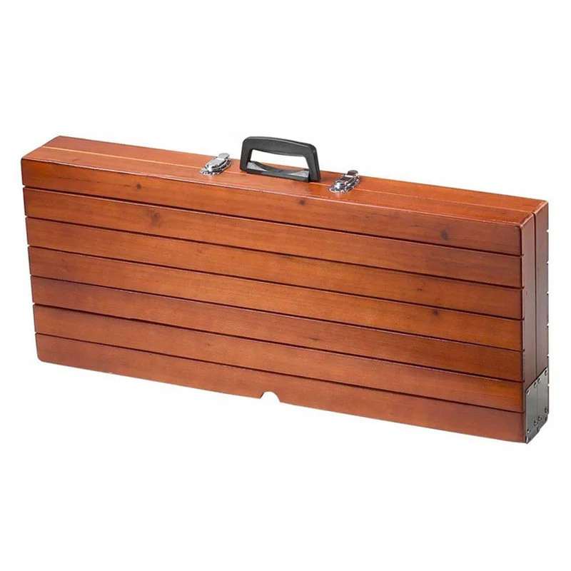 Portable Aluminum Furniture Patio Garden Table Foldable Metal Camping Table Bbq Picnic Outdoor Folding Table And Chairs Set