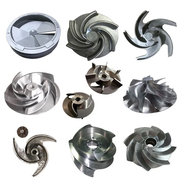 Precision casting 304 316L stainless steel spiral shaft investment cast casting meat grinding parts lost wax casting impeller