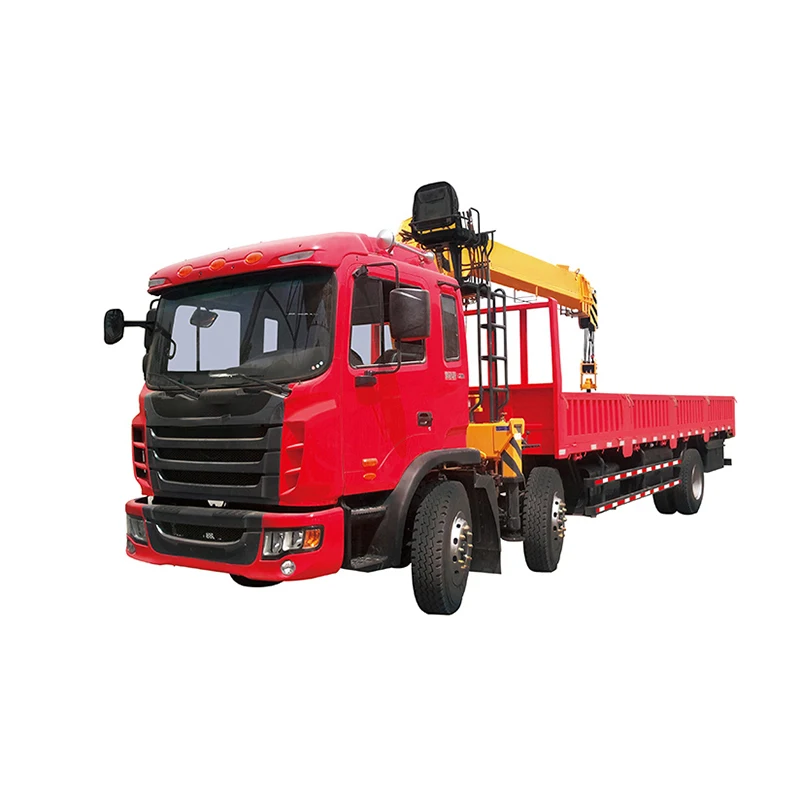 10 ton Telescopic Arm Trailer with Crane Price SQ10SK3Q Truck Mounted Crane