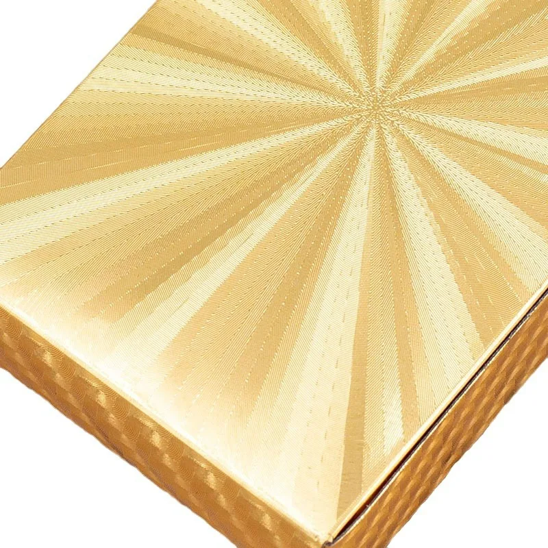 Customizable Gold Guandan Card Game Table Playing Cards Waterproof Gold Foil Paper Material Premium Quality