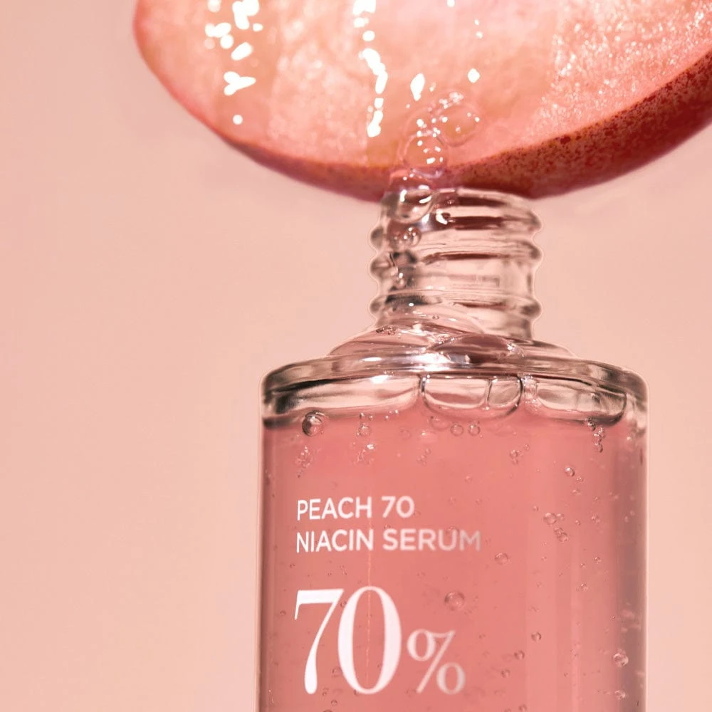 Персиковый 70% никотинамид эссенция увлажняющая для лица 30 мл